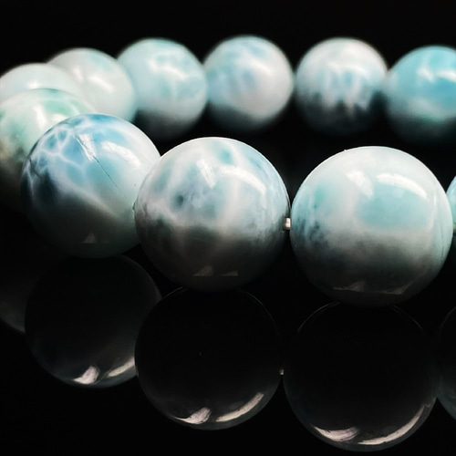 ラリマーブレスレット16ミリ 楽天市場】ラリマー ブレスレット 16mm ラリマール ブレス ソーダ珪灰