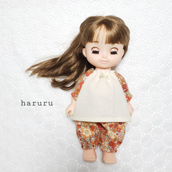 ドール用いちごチェック柄パジャマ おもちゃ・人形 doll 通販 5757740