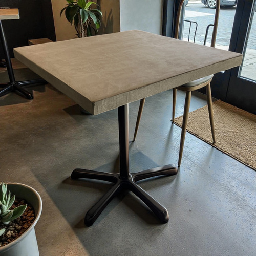 モルタル カフェテーブル ダイニングテーブル tumugu-kobo 通販