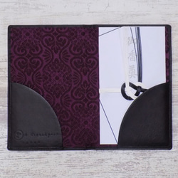 オーダー　冠婚葬祭兼用  本革製黒　セレモニーケース 8枚目の画像