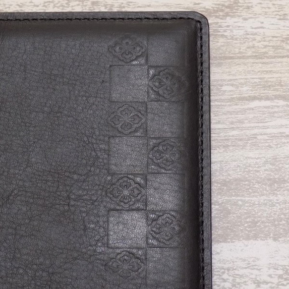 オーダー　冠婚葬祭兼用  本革製黒　セレモニーケース 12枚目の画像