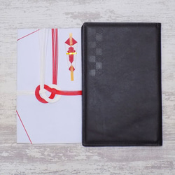 オーダー　冠婚葬祭兼用  本革製黒　セレモニーケース 5枚目の画像