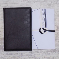 オーダー　冠婚葬祭兼用  本革製黒　セレモニーケース 6枚目の画像