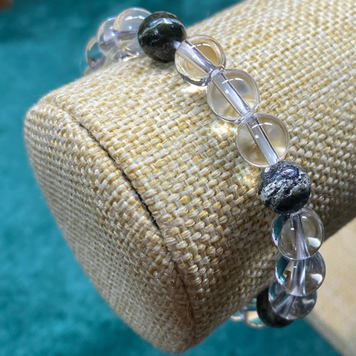 白蛇天珠ブレス 向上心のある人 豊かさを目指して ブレスレット グラ