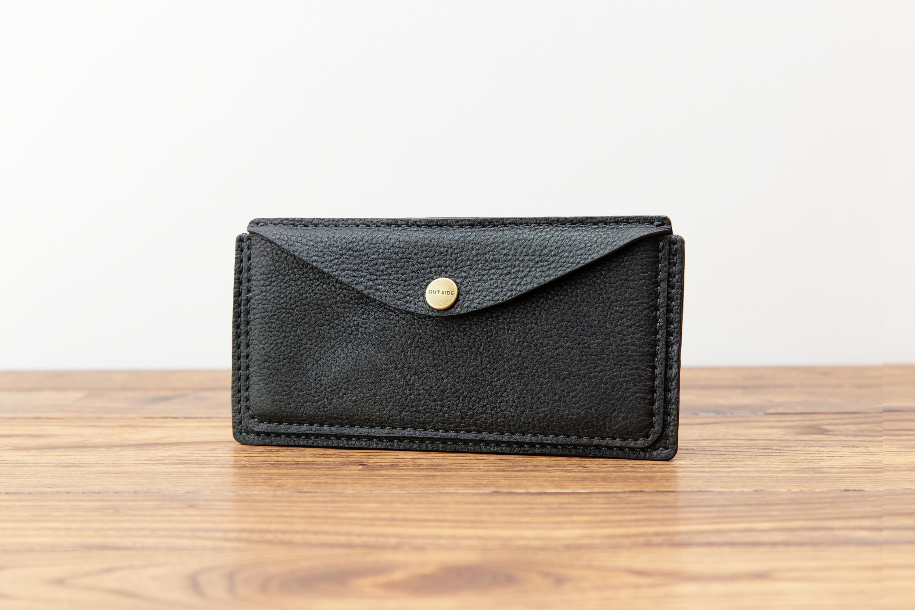 日本製牛革の長財布 SOFT&SLIM ／ グリーン※受注製作