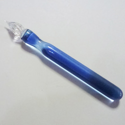 Color 硬質ガラスペン　ライトブルー 2枚目の画像