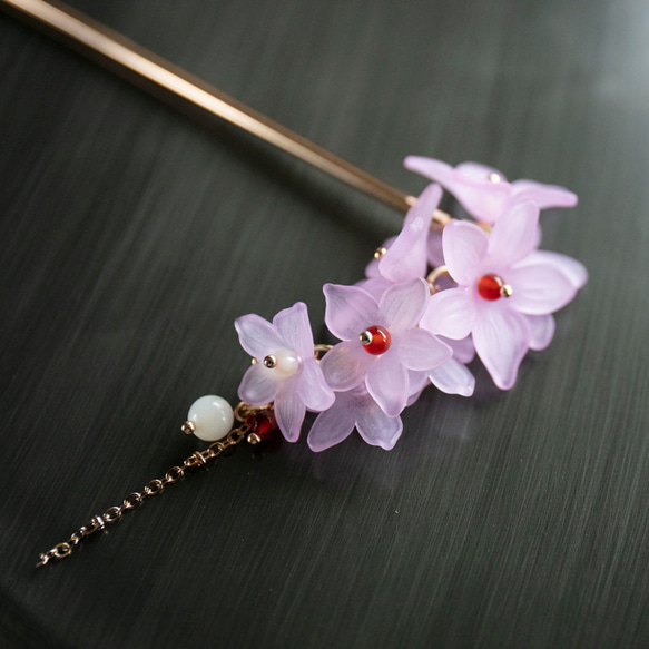 M7895 スグリ sugri バブーシュカ シルク 花 ヘアアクセサリー