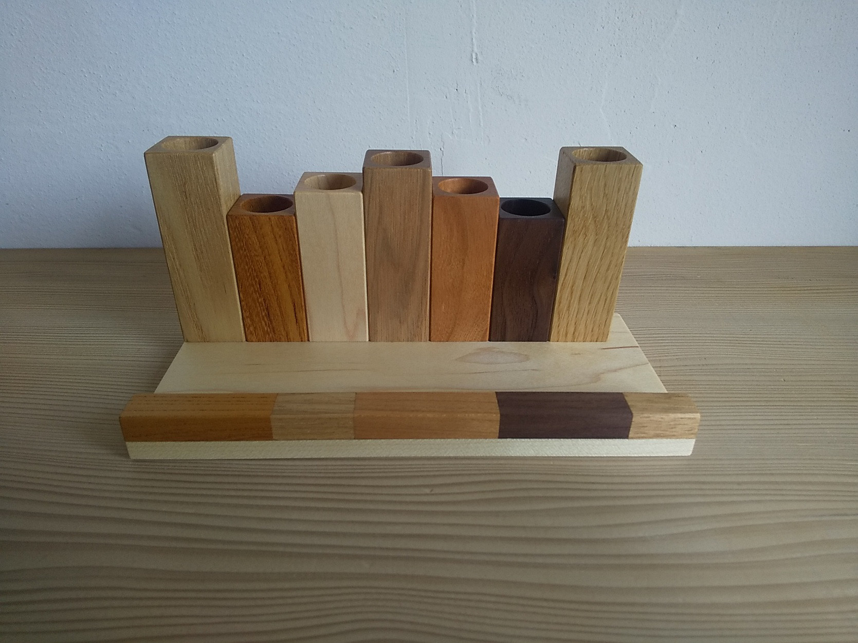 木製ペン立て（積み木）メープル