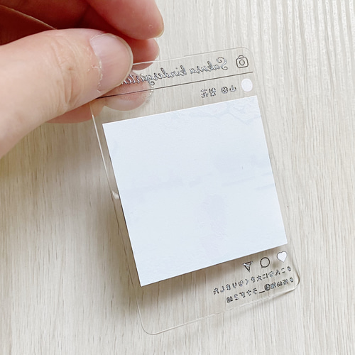 オリジナルキーホルダー ｜ キーホルダー 名前入り インスタ風 フォト