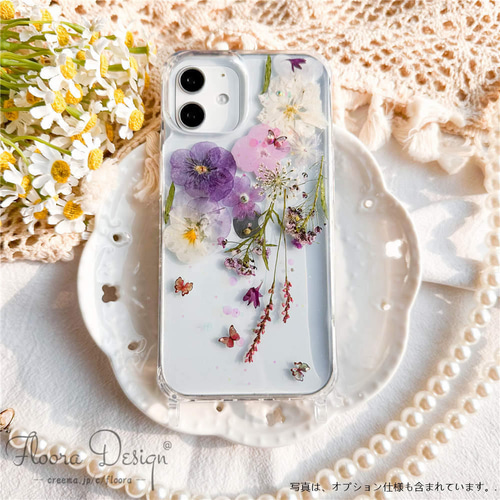 押し花スマホケース♡アートギャラリー 押し花スマホケース♡アートギャラリー