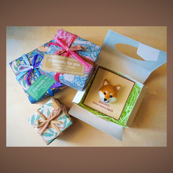 【受注制作作品】フェルティングリング・ビションフリーゼ　☆羊毛フェルト☆あかころ☆akatin☆ 6枚目の画像