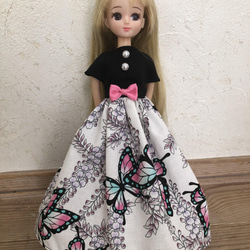 リカちゃん人形 洋服 ハンドメイド 麻の葉 2138 リカちゃん人形 洋服