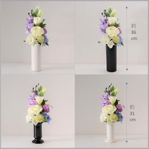 お供え仏花　新盆、初盆、法要仏前花　 約５０㌢✕４０㌢ 1040makibutsu.jpg