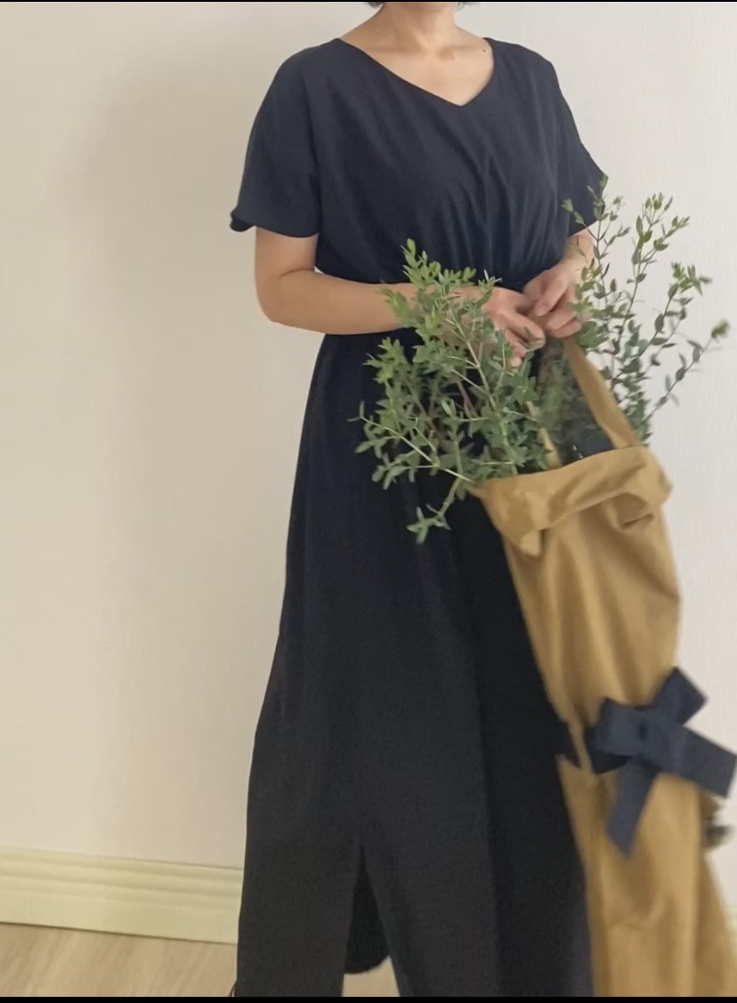 フラワーバッグ/斜め掛けロング撥水４WAY