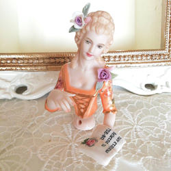 ハーフドール 【 マルグレーテ 】 磁器 人形 レース ドール ティーコゼ