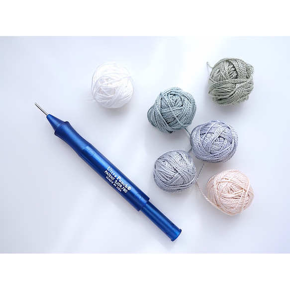 【刺繍糸用ウルトラパンチニードル（アメリカ製）】３本替えニードルセット・12段階アジャスタ 12枚目の画像