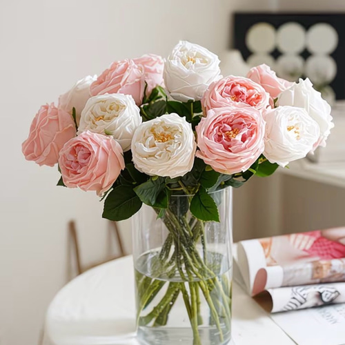 リアルな触り心地】まるで生花のような瑞々しさ|大輪イングリッシュ