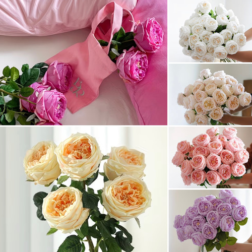 リアルな触り心地】まるで生花のような瑞々しさ|大輪イングリッシュ