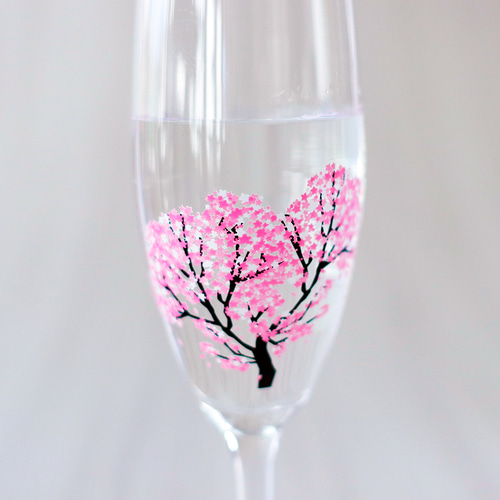 シーグラスアート ✧˖°黄色いお花と桜♡✧˖° （ブーツとお花たち
