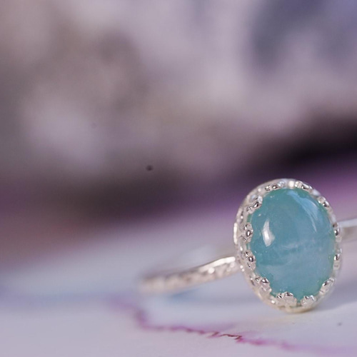 juvelia ソルオーバルリング グランディエディライト