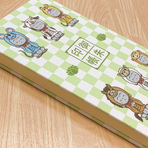 ☆ラスト1点☆ 御朱印帳『着ぐるみ 十二支地蔵』（十二支揃い Ver.01 