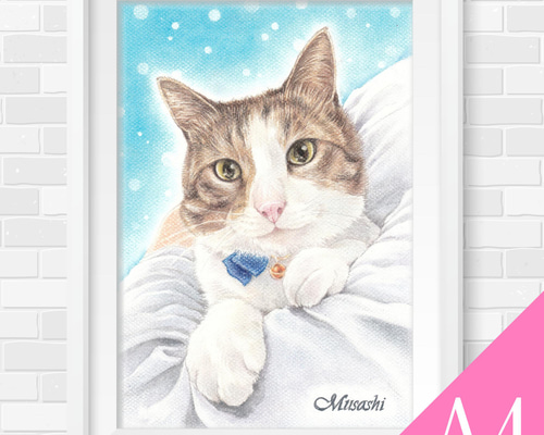 色鉛筆画 パステル画 犬の絵 原画 チワワ 18 - メルカリ