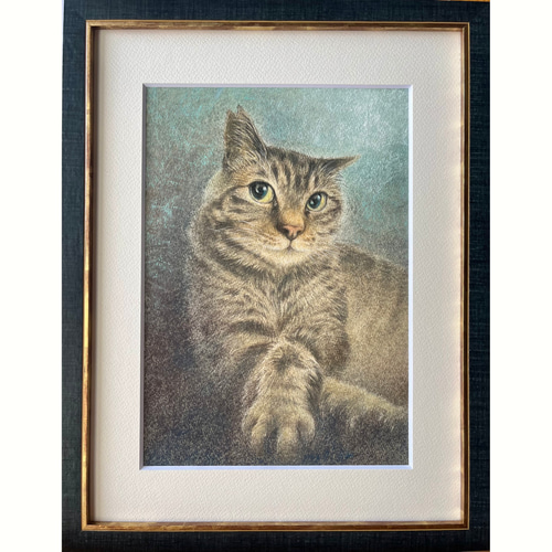 ペット似顔絵【A4、F3~F4、正方形20角から25角サイズ】パステル ペット似顔絵【A4、F3~F4、正方形20角から25角サイズ】パステル