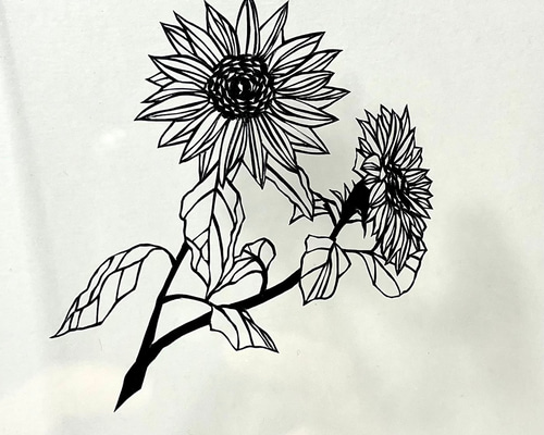 tatsuya | 切り絵【リトルミイ】 新年明けましておめでとう