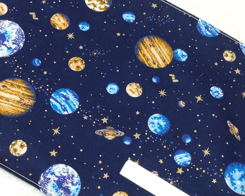 お名前が書ける！宇宙 ランチクロス ☆ランチョンマット ☆男の子
