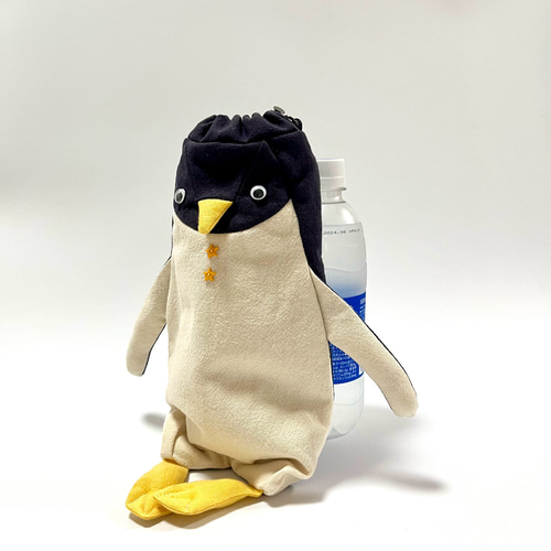 ハンドメイド　巾着袋　ペットボトルカバー ハンドメイド 巾着袋 ペットボトルカバー （ペットボトル