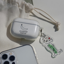 ゆるバナナAirPods/AirPodsProソフトケース 4枚目の画像