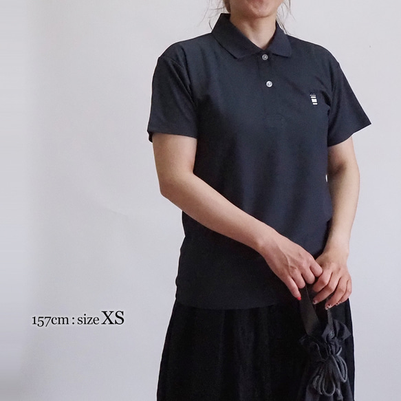 【ユニセックス】３色展開 LATTE ドライカノコポロシャツ 12枚目の画像