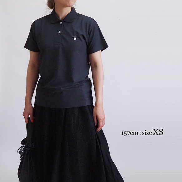 【ユニセックス】３色展開 LATTE ドライカノコポロシャツ 10枚目の画像
