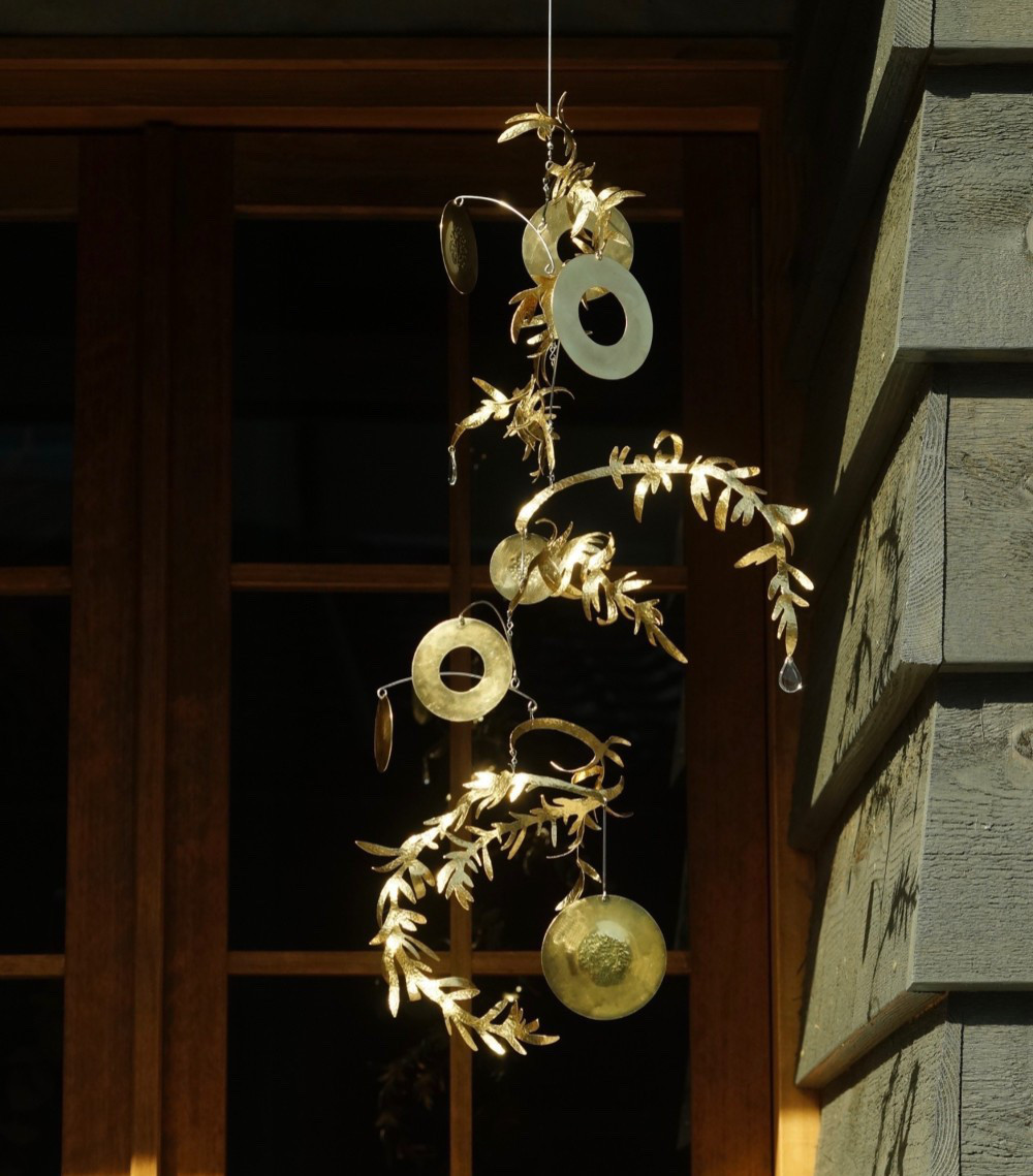 受注生産　ローズマリーのモビール