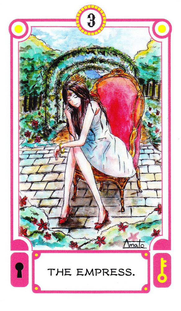 Tarot of Lune dori（タロット・オブ・ルーン通り）　オリジナル　タロットカード 8枚目の画像