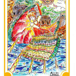 Tarot of Lune dori（タロット・オブ・ルーン通り）　オリジナル　タロットカード 5枚目の画像