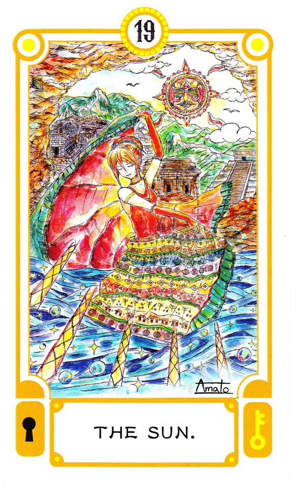 Tarot of Lune dori（タロット・オブ・ルーン通り）　オリジナル　タロットカード 5枚目の画像