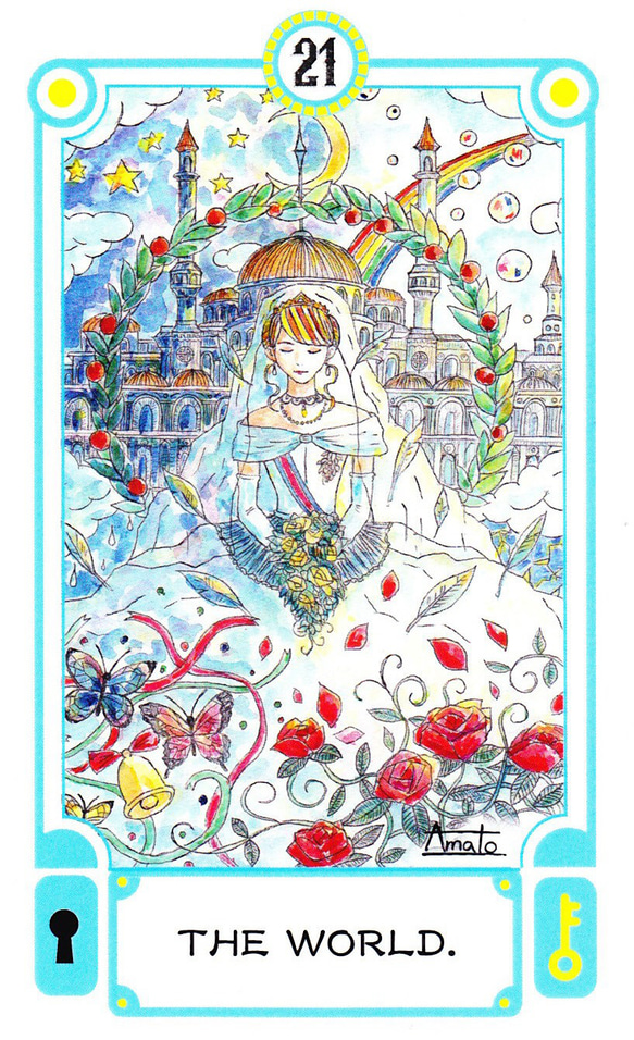 Tarot of Lune dori（タロット・オブ・ルーン通り）　オリジナル　タロットカード 4枚目の画像