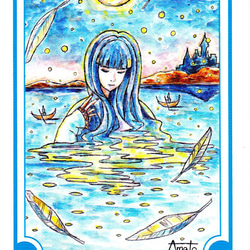 Tarot of Lune dori（タロット・オブ・ルーン通り）　オリジナル　タロットカード 3枚目の画像