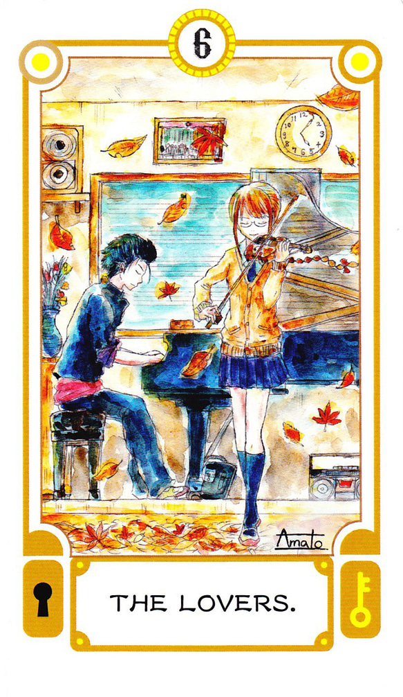 Tarot of Lune dori（タロット・オブ・ルーン通り）　オリジナル　タロットカード 9枚目の画像