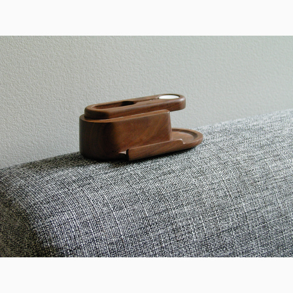 受注生産 職人手作り アップルウォッチ 充電スタンド iPhoneスタンド テレワーク おうち時間 無垢材 天然木 LR 受注生産 LR LW1631435762(12597円)