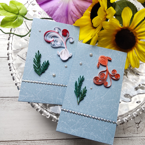 ポチ袋/ハンドメイド/クイリング/