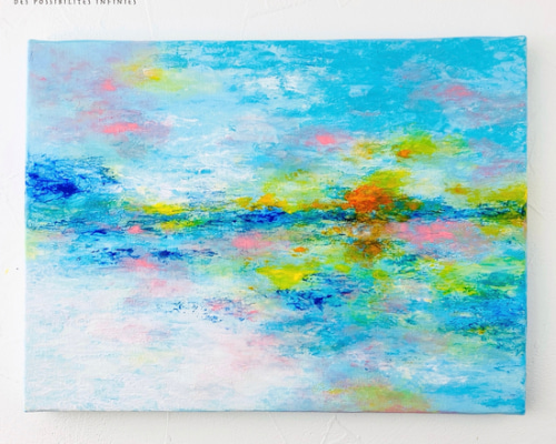 油絵◇超写実絵画【夕刻の夢】1点物の原画/真作/作者サイン入り
