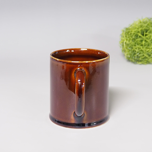 瀬戸焼　マグカップ　飴　　ティータイム/おうちカフェ/おうち時間/日本茶/紅茶 3枚目の画像