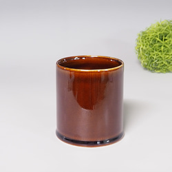 瀬戸焼　マグカップ　飴　　ティータイム/おうちカフェ/おうち時間/日本茶/紅茶 2枚目の画像