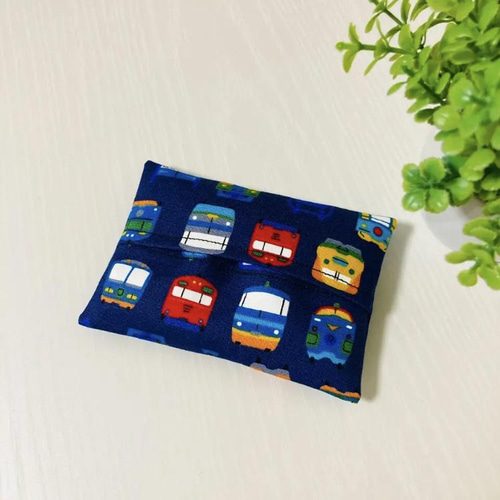 選べる2個セット 子供用 ミニサイズ ポケットティッシュケース 電車