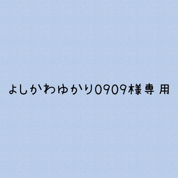 よしかわゆかり0909様専用ページです 1枚目の画像