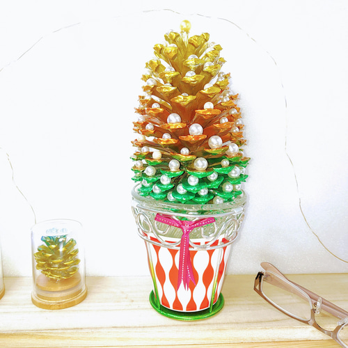 Ks006 大王松 松ぼっくり イルミネーション クリスマスツリー