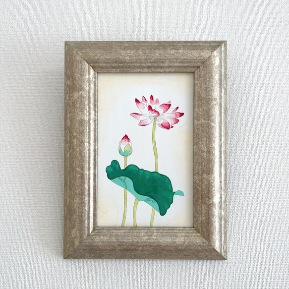 Creema限定 日本画/原画《蓮》 絵画 Blancheur art 通販