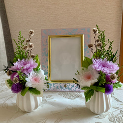 小さなことね菊の仏花プリザーブドフラワー お供え お